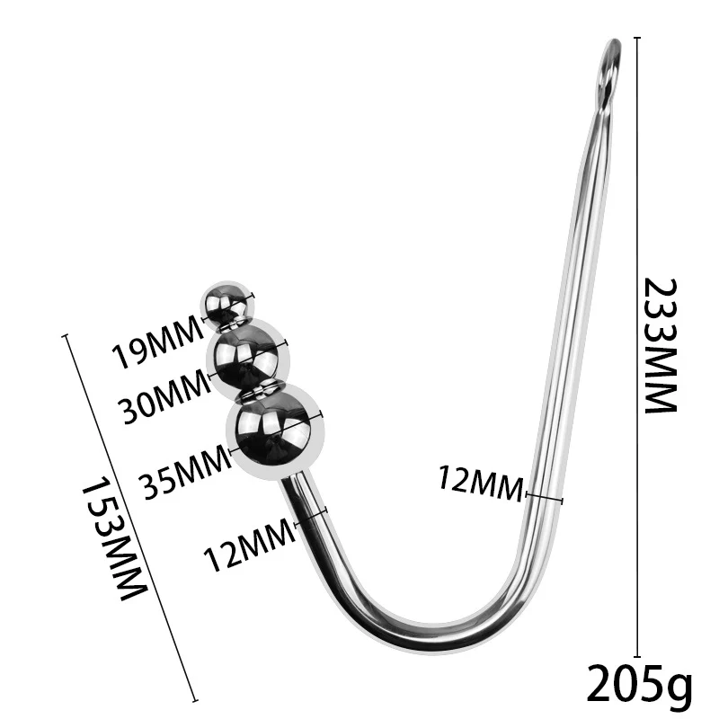 Beaded Anal Hook - Image 8