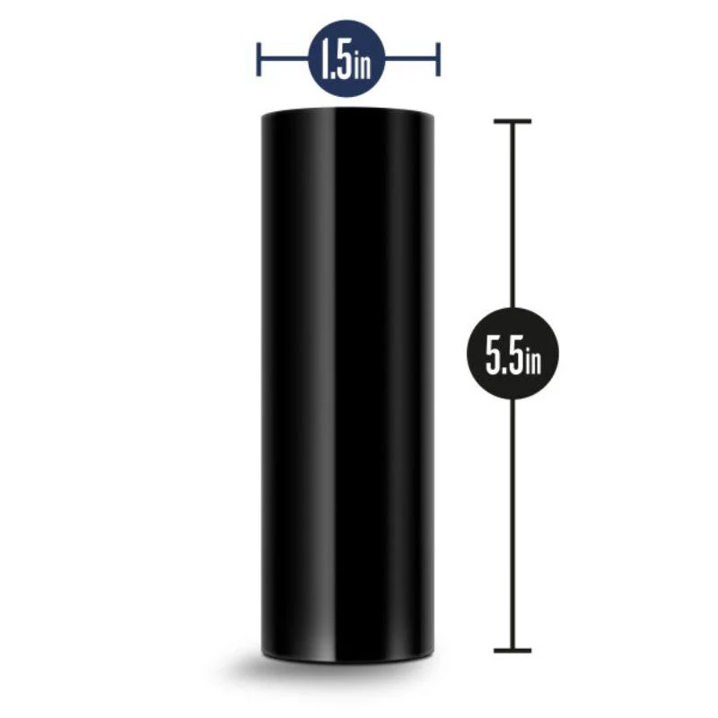 Blush M for Men Stroke Sleeve Reversible Stroker Black - Image 5