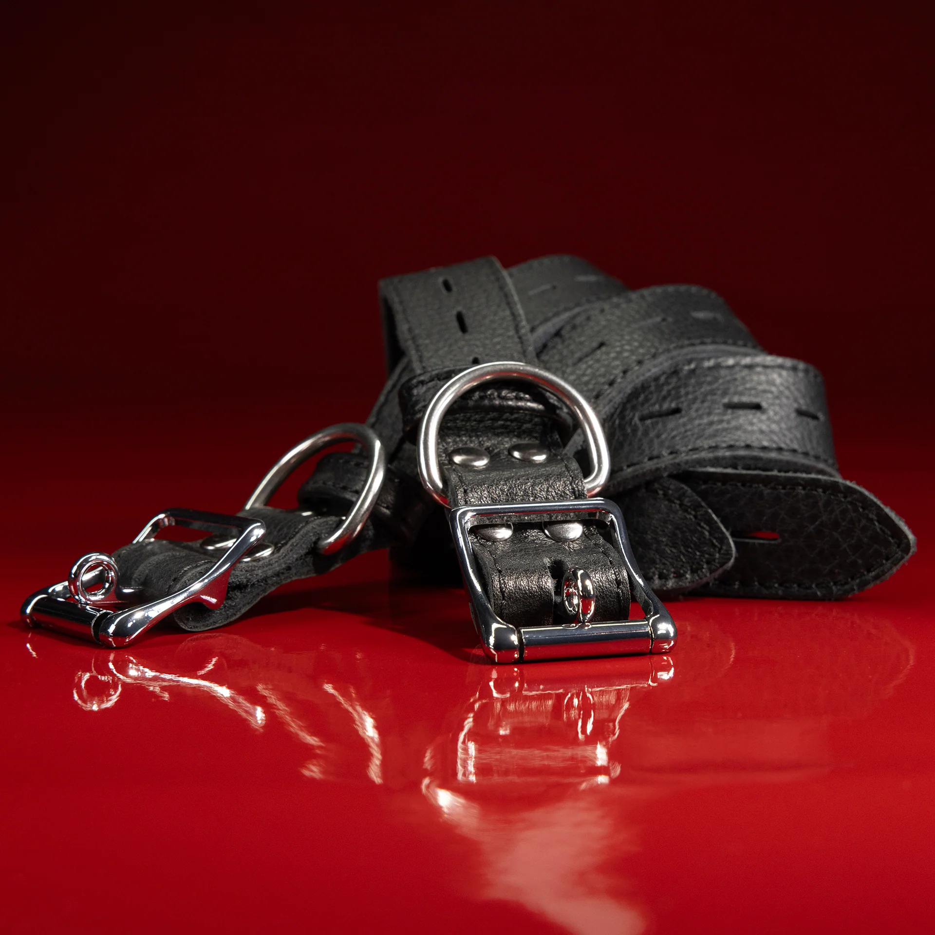 Leather Bondage Belt Sets - Image 3