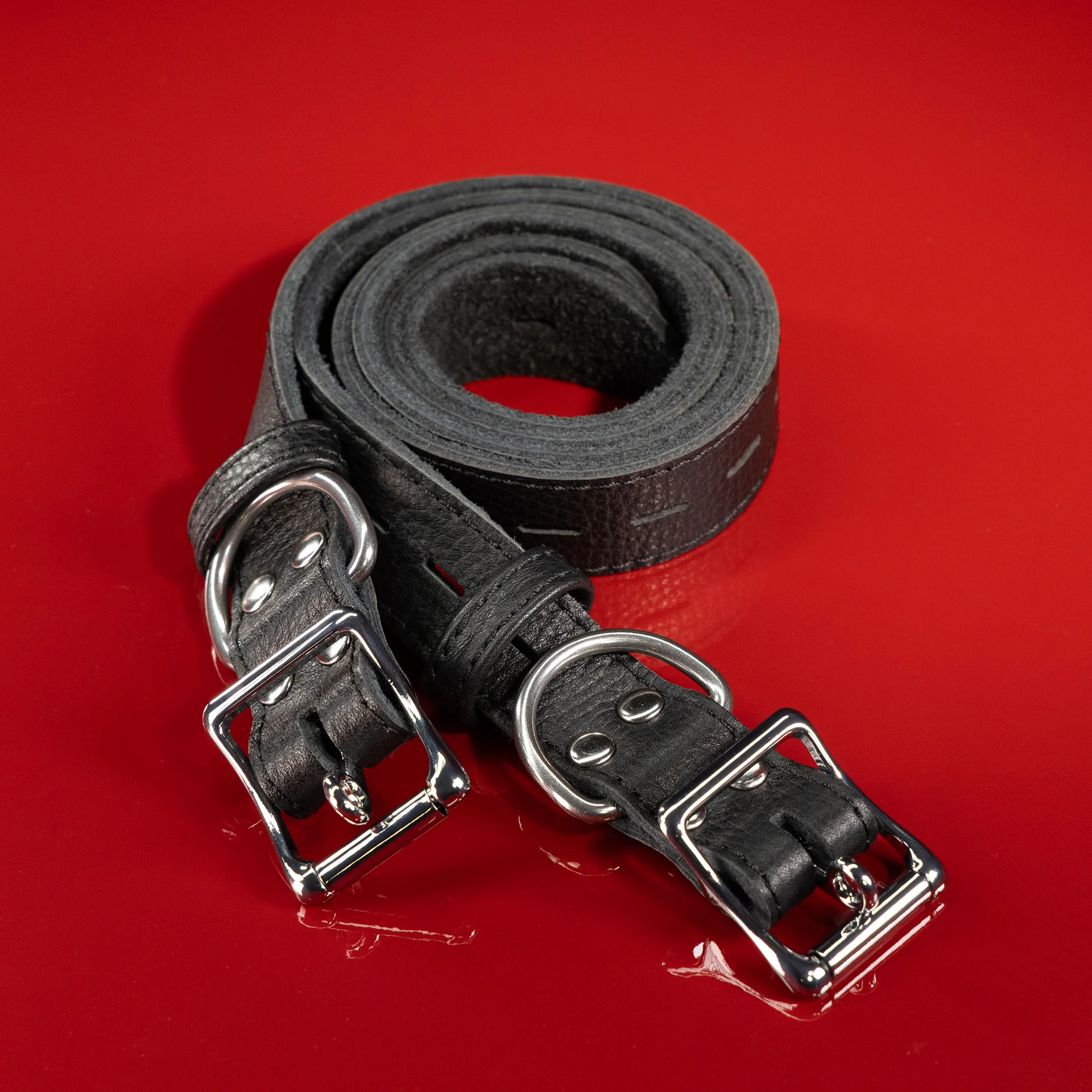Leather Bondage Belt Sets - Image 6