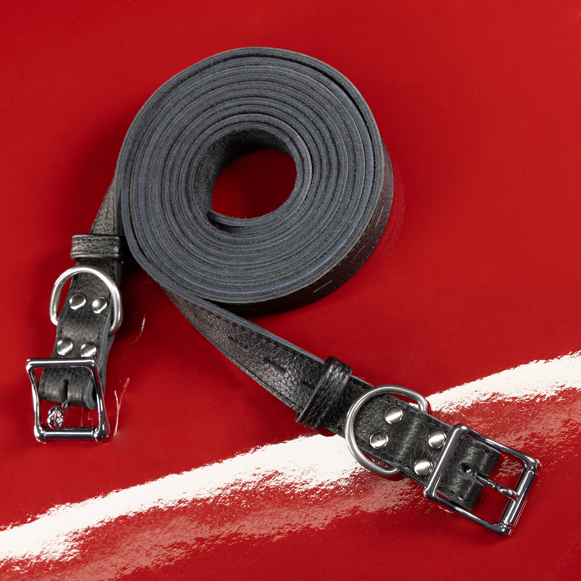 Leather Bondage Belt Pairs - Image 12