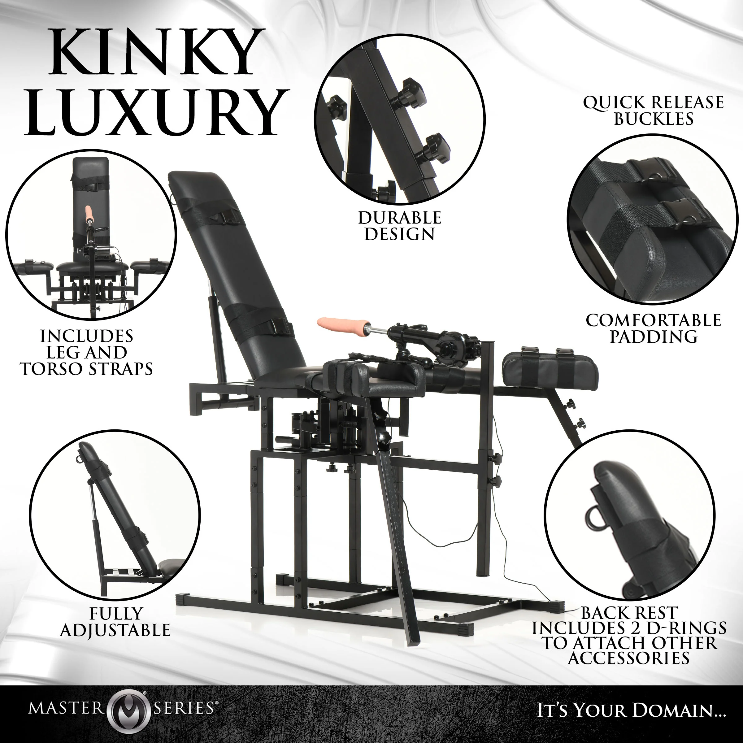 Domination Chair with Sex Machine - Image 4