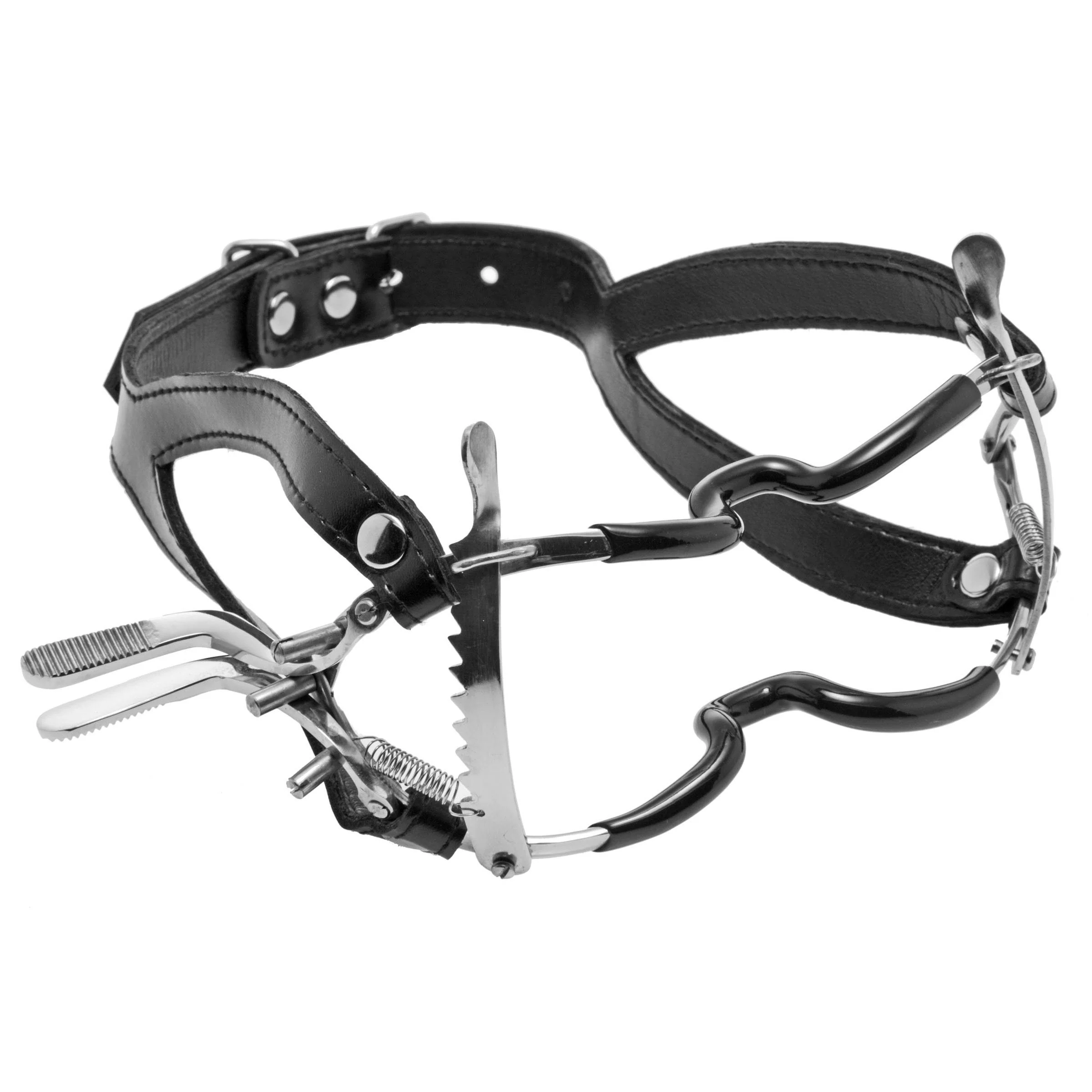 Ratchet Style Jennings Mouth Gag with Strap - Image 6