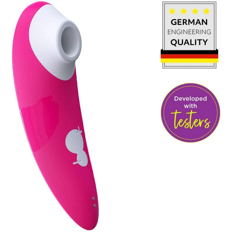 ROMP Shine Rechargeable Silicone Pleasure Air Clitoral Vibrator Pink - Image 10