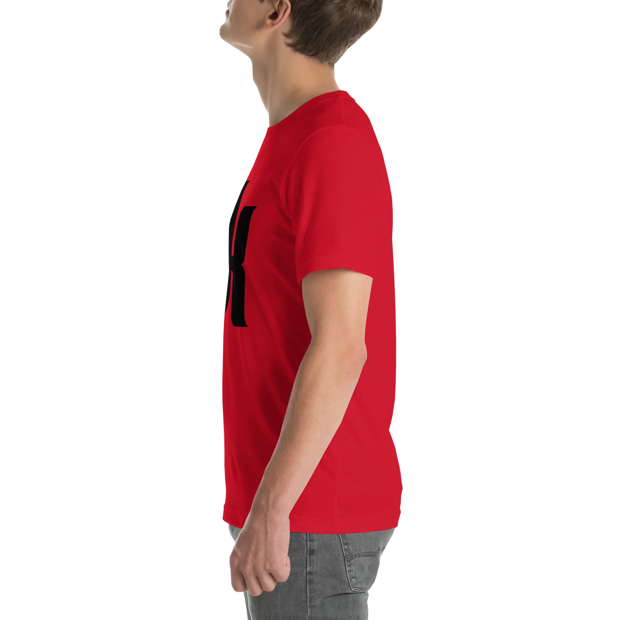 Red Kink Logo Unisex Tee - Image 4