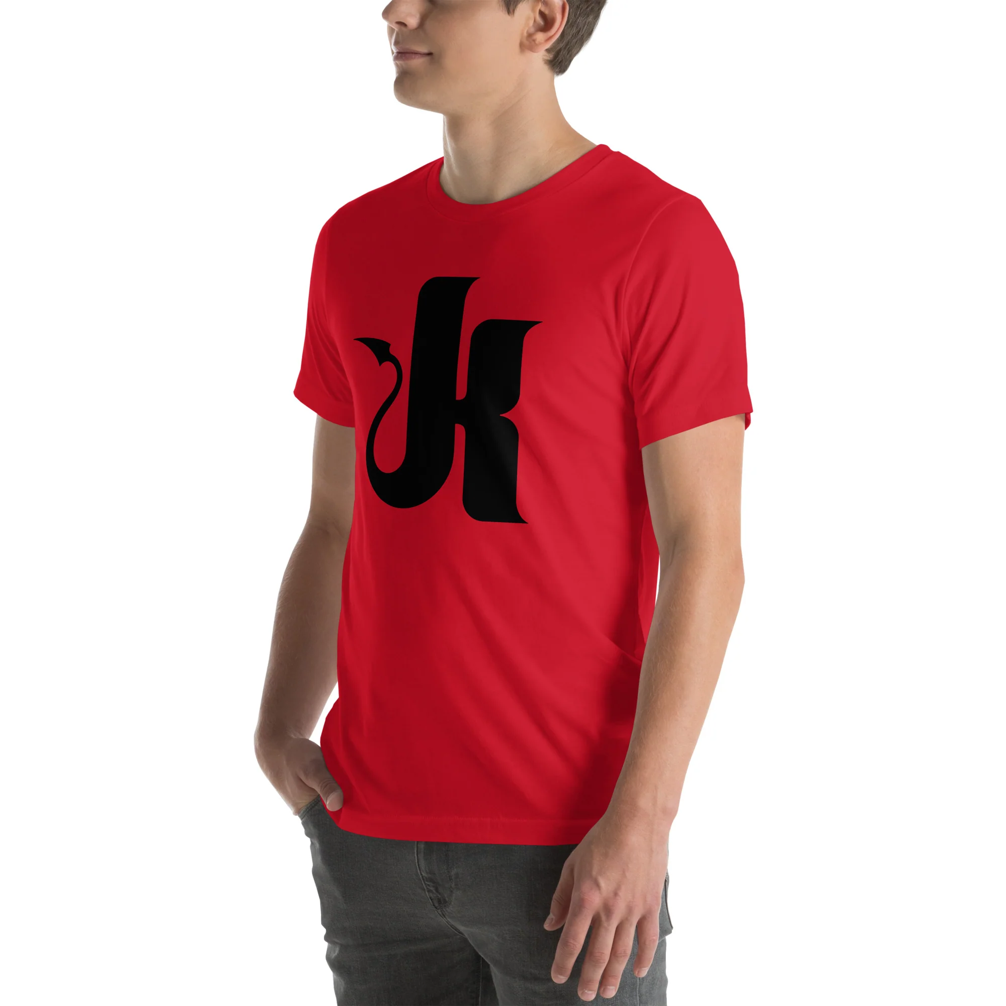 Red Kink Logo Unisex Tee - Image 5