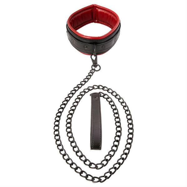 Vegan Leather Collar & Leash - Image 3