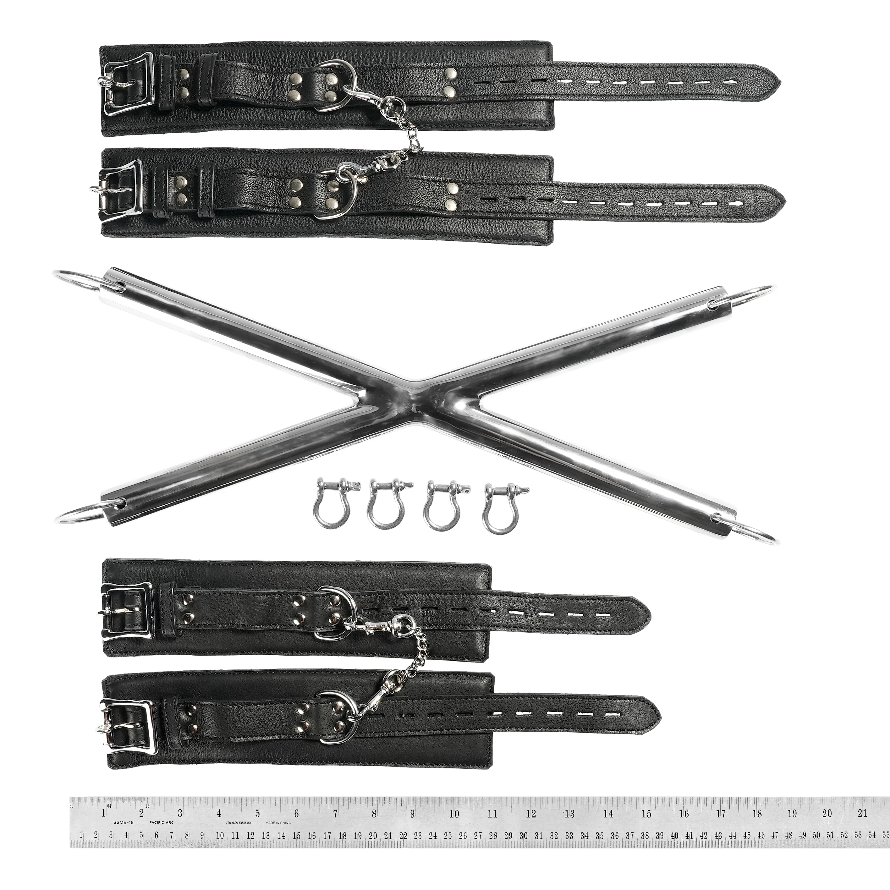 X Shape Spreader Bar and Cuff Set By Kink - Image 12